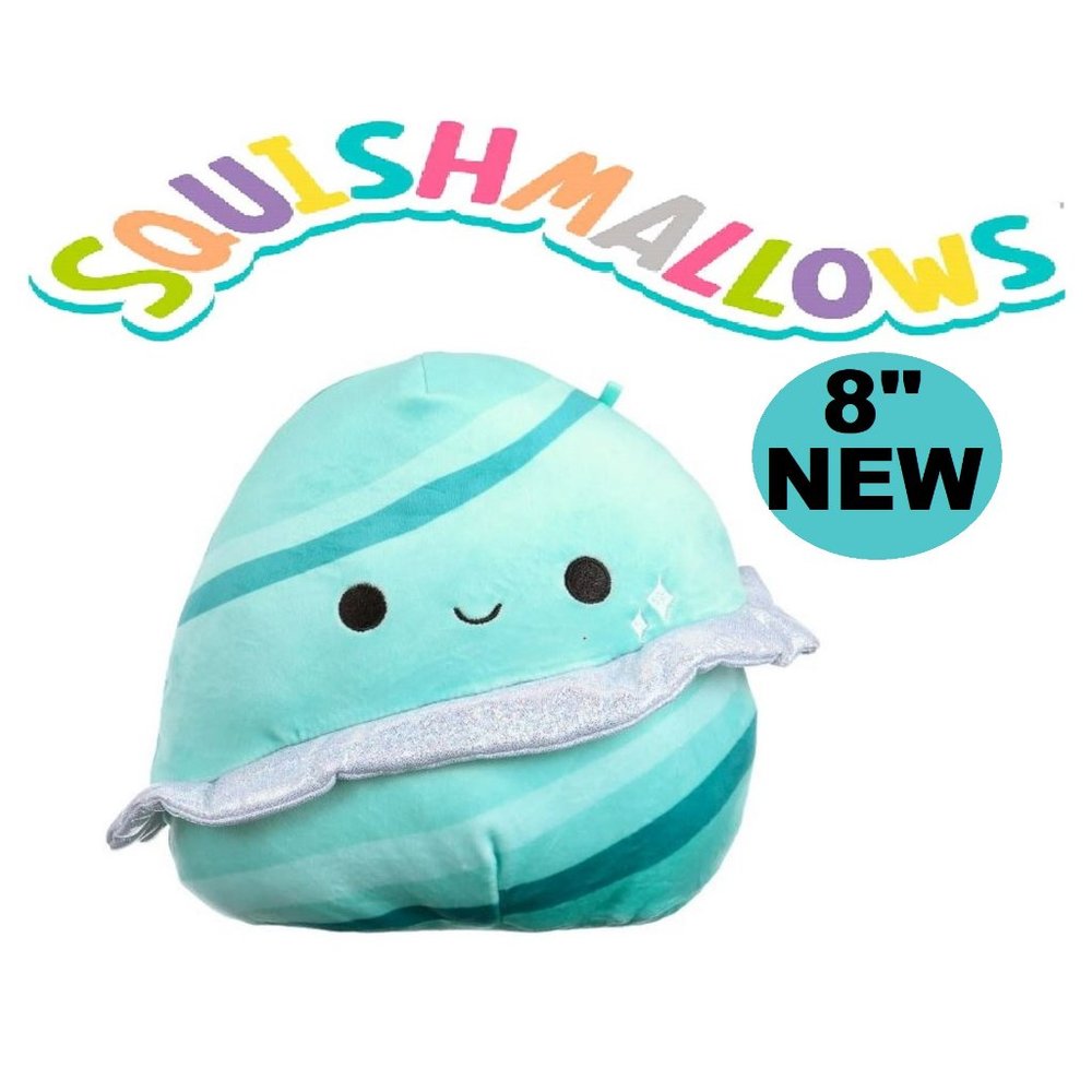 NEW 8" Squishmallows Hugo the Blue Planet Space Plush Plushie Solar System Brand